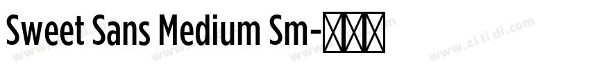 Sweet Sans Medium Sm字体转换